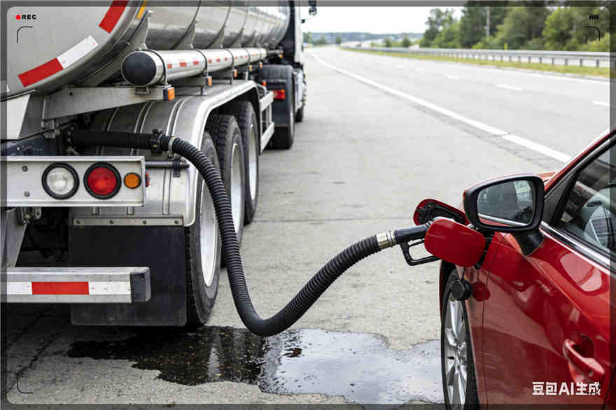 香洲区汽车救援送水案例